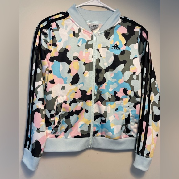 Adidas Kids Athletic Jacket - Picture 1 of 5